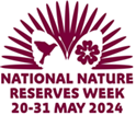 Logo of National Nature Reserves Week 2024