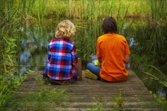 Pond dipping