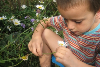 Children outdoors