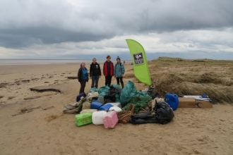 Beach clean