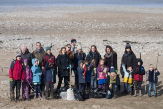 Beach clean