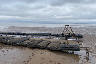 Oyster work at Spurn Point