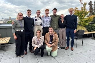 Marine interns at The Crown Estate’s London office