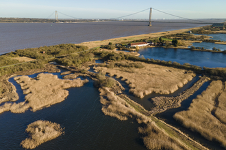 Far Ings aerial view