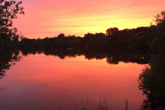 Whisby at twilight