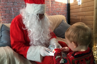 Santa at Gibraltar Point
