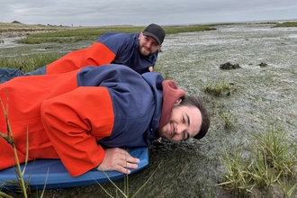 Josh and Ryan seagrass