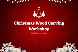 Christmas Wood Carving Workshop poster