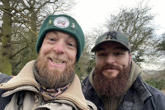 Bearded Birders selfie