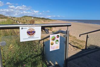 Butterfly trail starting from North Sea Observatory 