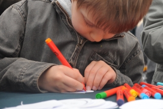 Colouring in and crafts