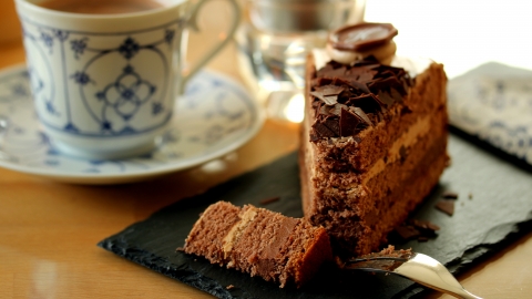 Coffee and cake