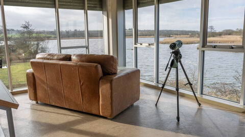 Far Ings Visitor Centre View