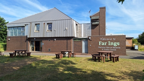 Far Ings Visitor Centre picnic area