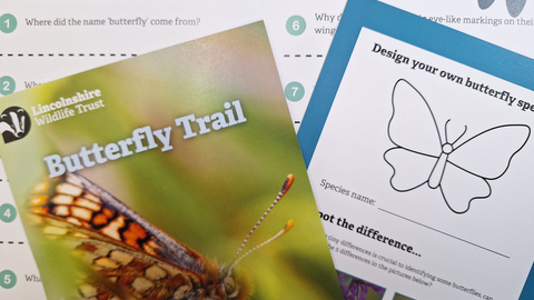 Butterfly trail leaflets