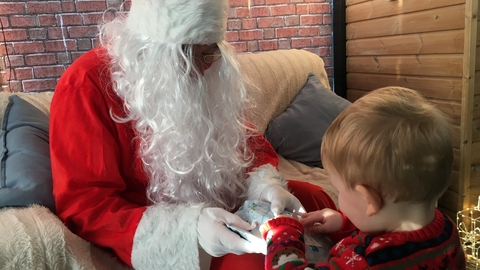 Santa at Gibraltar Point