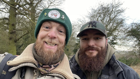 Bearded Birders selfie