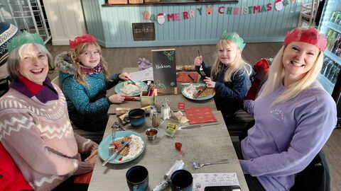 Santa's winter quest christmas breakfast