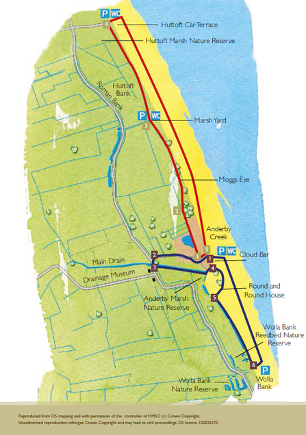 Anderby Creek to Huttoft