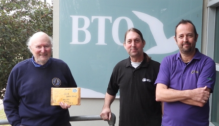 Handover of Bird Observatory data to the BTO 