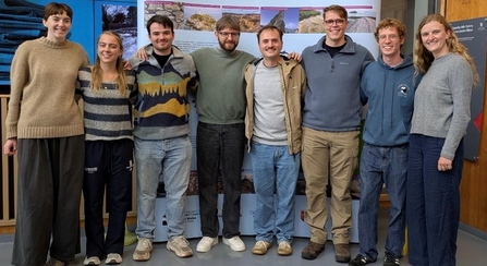 2025 marine interns at Bangor