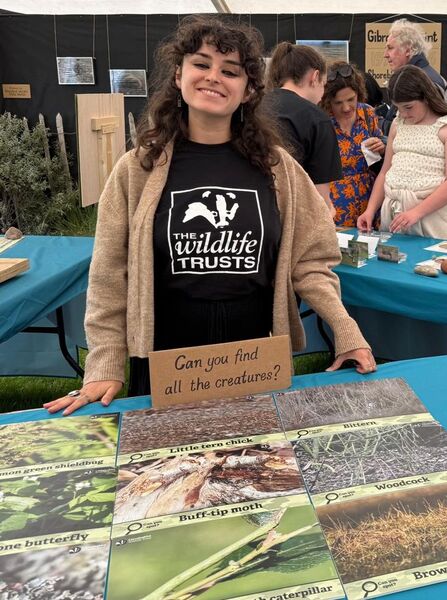 Marine intern Mona at the Lincolnshire Show 2026