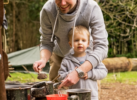 Events, mud kitchen