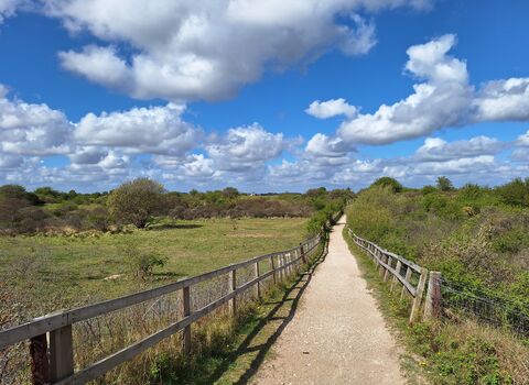 Gibraltar Point path to beach